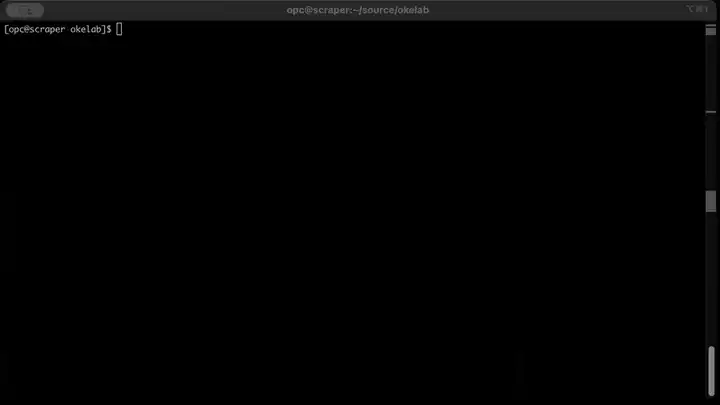 Demo deployment OKED